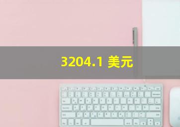 3204.1 美元